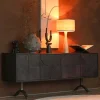 Wohnen Tv & Hifi-Möbel|Tv & Hifi-Möbel*Design Sideboard in Nussbaum aus Mango Holz - Pisino