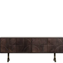 Wohnen Tv & Hifi-Möbel|Tv & Hifi-Möbel*Design Sideboard in Nussbaum aus Mango Holz - Pisino