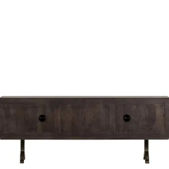 Wohnen Tv & Hifi-Möbel|Tv & Hifi-Möbel*Design Sideboard in Nussbaum aus Mango Holz - Pisino