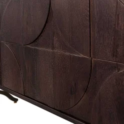 Wohnen Tv & Hifi-Möbel|Tv & Hifi-Möbel*Design Sideboard in Nussbaum aus Mango Holz - Pisino