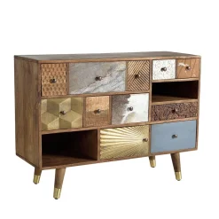 Wohnen Design Sideboard mit fünf Schubladen - Fina