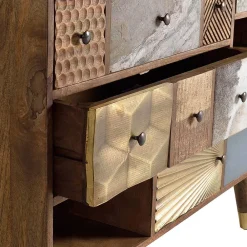 Wohnen Design Sideboard mit fünf Schubladen - Fina