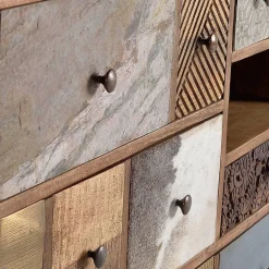 Wohnen Design Sideboard mit fünf Schubladen - Fina