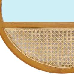 Wohnen Rattanmöbel|Spiegel*Design Spiegel aus Teak & Rattan - Vilrada
