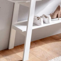 Wohnen Design Standgarderobe mit Ablage für Schuhe - Pysero