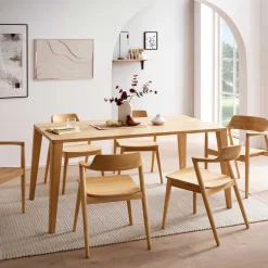 Wohnen Design Stuhl aus Sungkai Holz - Bottaro