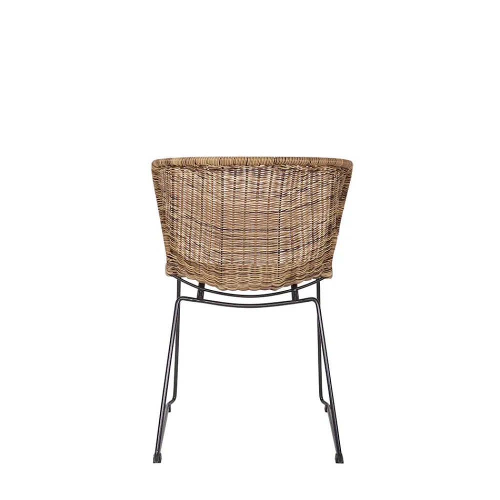 Wohnen Rattanmöbel*Design Stuhl Mevrinus aus Polyrattan (2er Set)