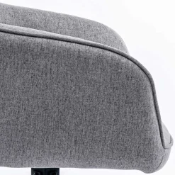 Wohnen Design Tischsessel drehbar in Grau - Fiorenca (2er Set)