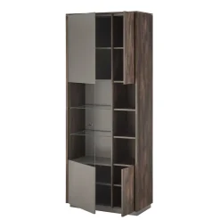 Wohnen Design TV Anbauwand Möbelset - Mundo (vierteilig)