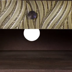 Wohnen Tv & Hifi-Möbel|Tv & Hifi-Möbel*Design TV Kommode aus Mangoholz und Metall - Filurina