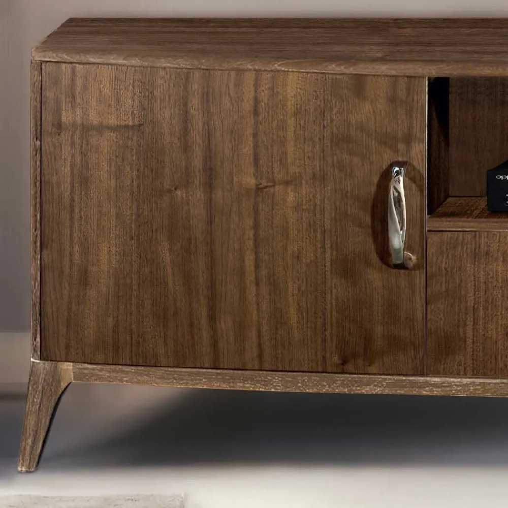 Wohnen Design TV Kommode in Nussbaum - Bosanka