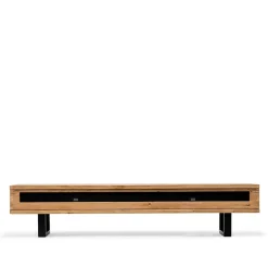 Wohnen Design TV Lowboard aus Eiche gebürstet & geölt - Ventida