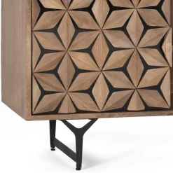 Wohnen Sideboards & Kommoden|Tv & Hifi-Möbel*Design TV Lowboard mit toller Frontgestaltung - Omany