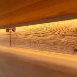 Wohnen Design TV-Lowboard aus Eiche mit Glas - Masicuri