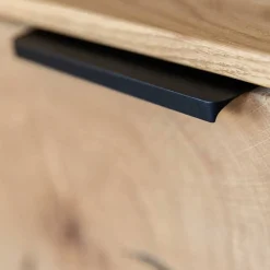 Wohnen Design TV-Lowboard aus Eiche mit Glas - Masicuri