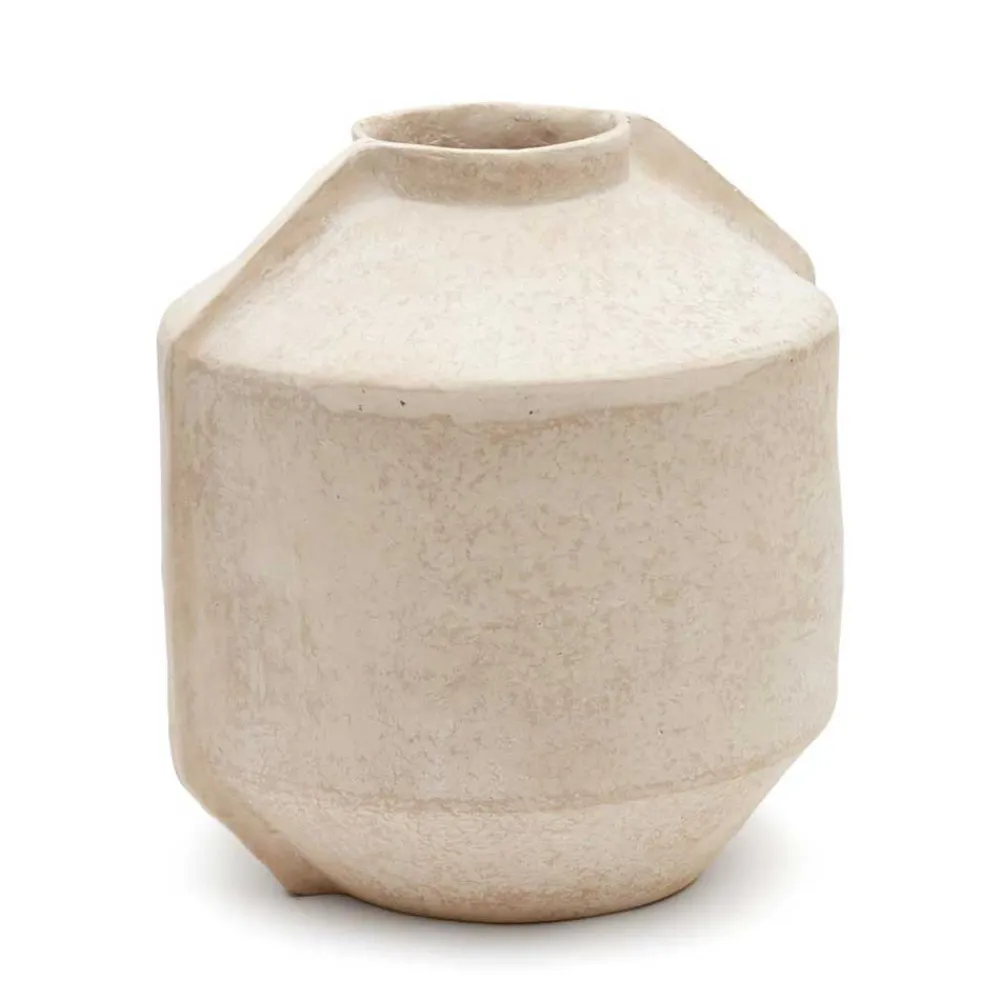 Wohnen Design Vase aus Papier Pappmache - Lylian