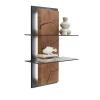 Wohnen Design Wandregal mit Beleuchtung - Drinidad