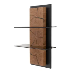 Wohnen Design Wandregal mit Beleuchtung - Drinidad