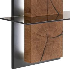 Wohnen Design Wandregal mit Beleuchtung - Drinidad