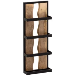 Wohnen Design Wandregal mit vier Ablagen - Heraklion