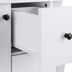 Wohnen Waschtisch|Waschbeckenunterschränke*Design Waschbecken-Unterschrank in Weiß - Besi