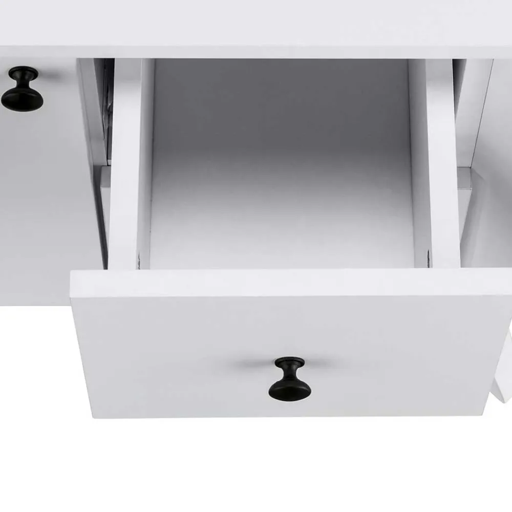 Wohnen Waschtisch|Waschbeckenunterschränke*Design Waschbecken-Unterschrank in Weiß - Besi