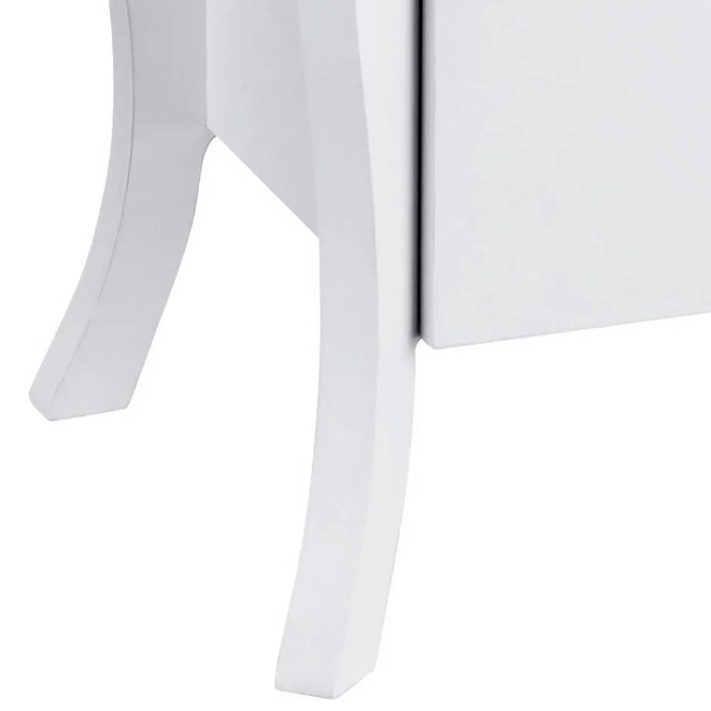 Wohnen Waschtisch|Waschbeckenunterschränke*Design Waschbecken-Unterschrank in Weiß - Besi