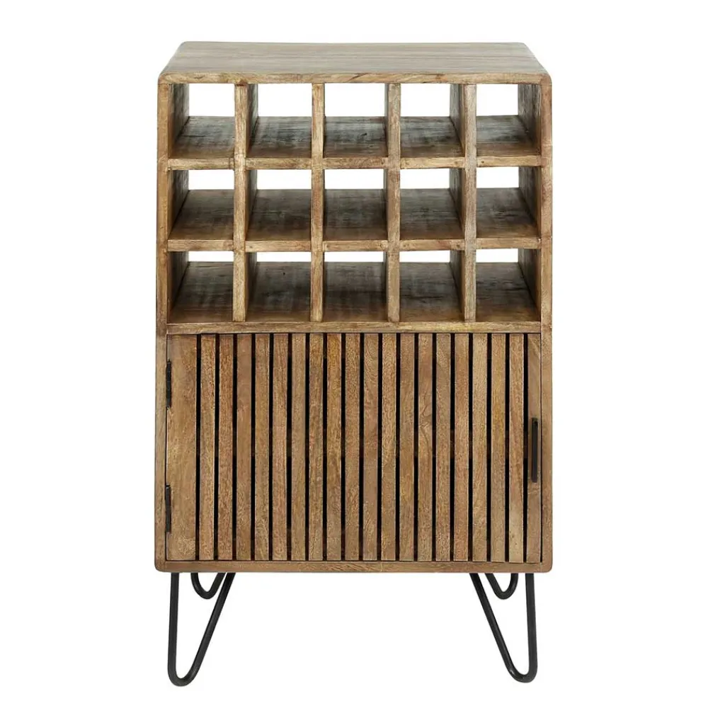 Wohnen Design Weinschrank mit 15 Flaschenfächern - Baina