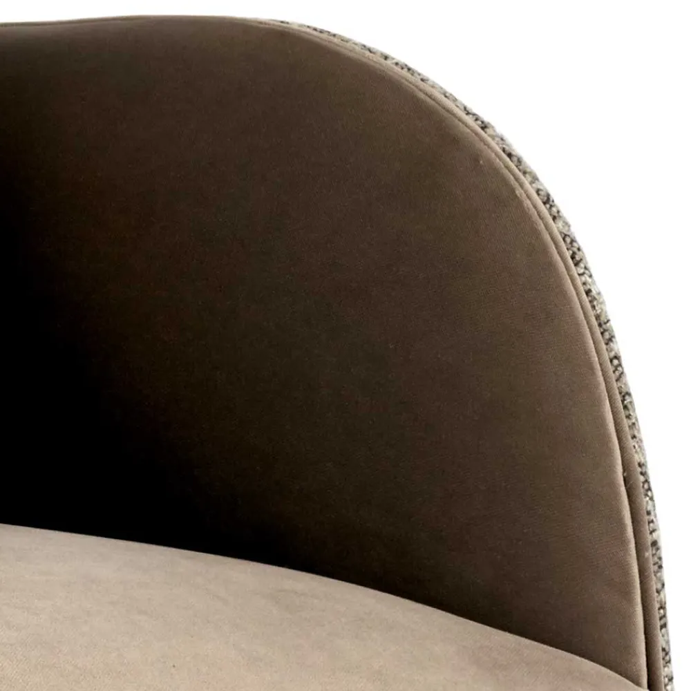 Wohnen Sofas|Sofa*Design Zweisitzer in Beige und Hellbraun - Maria