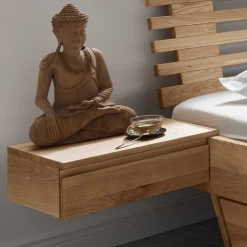 Wohnen Designbett & Nachtkonsolen - Zennian (dreiteilig)