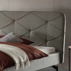 Wohnen Betten|Betten*Designbett in Anthrazit Webstoff - Raufy