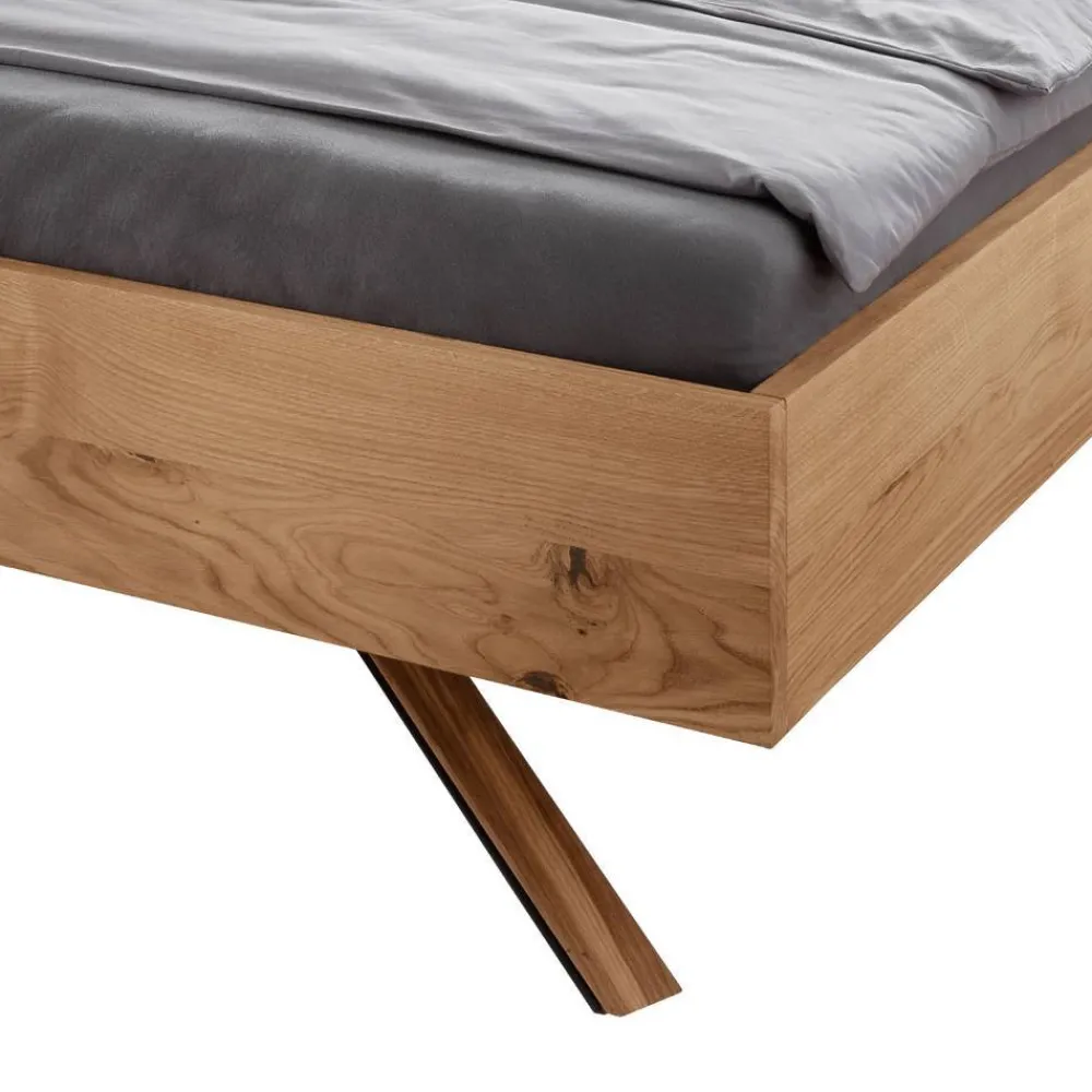 Wohnen Betten|Betten*Designbett in Wildeiche - Mutsu