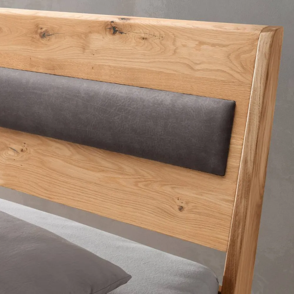 Wohnen Betten|Betten*Designbett in Wildeiche - Mutsu