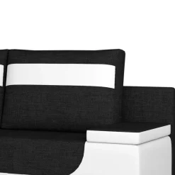Wohnen Designer Bettsofa in Schwarzbraun Weiß - Dastrata