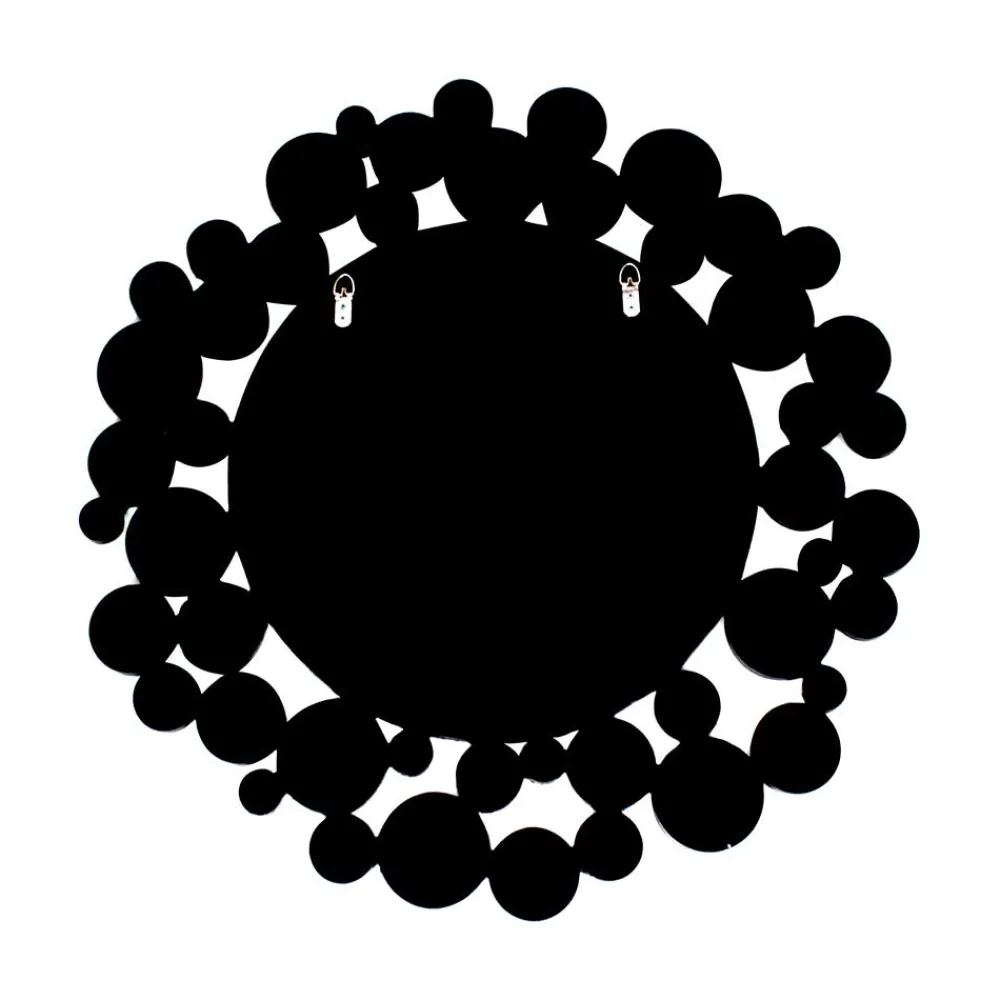 Wohnen Spiegel|Flurspiegel*Designer Glasspiegel in Grau & Silber - Martinez