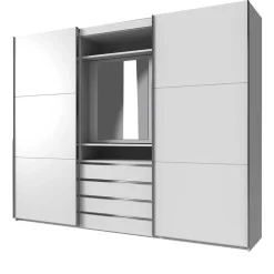 Wohnen Kleiderschränke|Kleiderschränke*Designer Kleiderschrank mit Schwebetüren - Gastruna