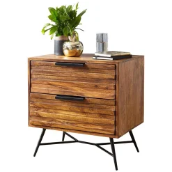 Wohnen Nachttische*Designer Nachtkommode mit 60 cm Breite - Dicna