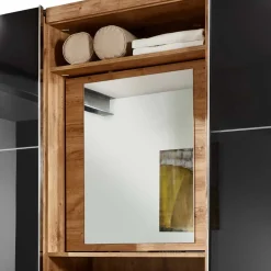 Wohnen Glasmöbel|Kleiderschränke*Designer Schlafzimmerschrank mit viel Funktion - Hectos