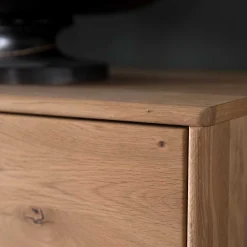 Wohnen Designer Wohnwand aus Eiche - Assela (vierteilig)