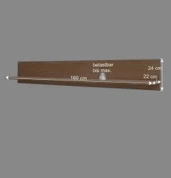 Wohnen Designer Wohnwand aus Eiche - Assela (vierteilig)