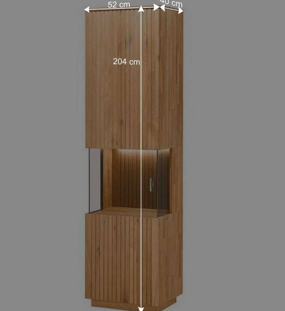 Wohnen Wohnwände|Wohnwand*Designer Wohnwand Möbel mit LED - Cruzca (dreiteilig)