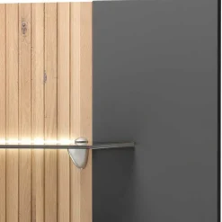 Wohnen Wohnwände|Wohnwand*Designer Wohnwand Möbel mit LED - Cruzca (dreiteilig)