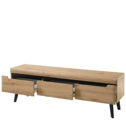 Wohnen Designer Wohnwand Scandi Chic - Olcian (vierteilig)