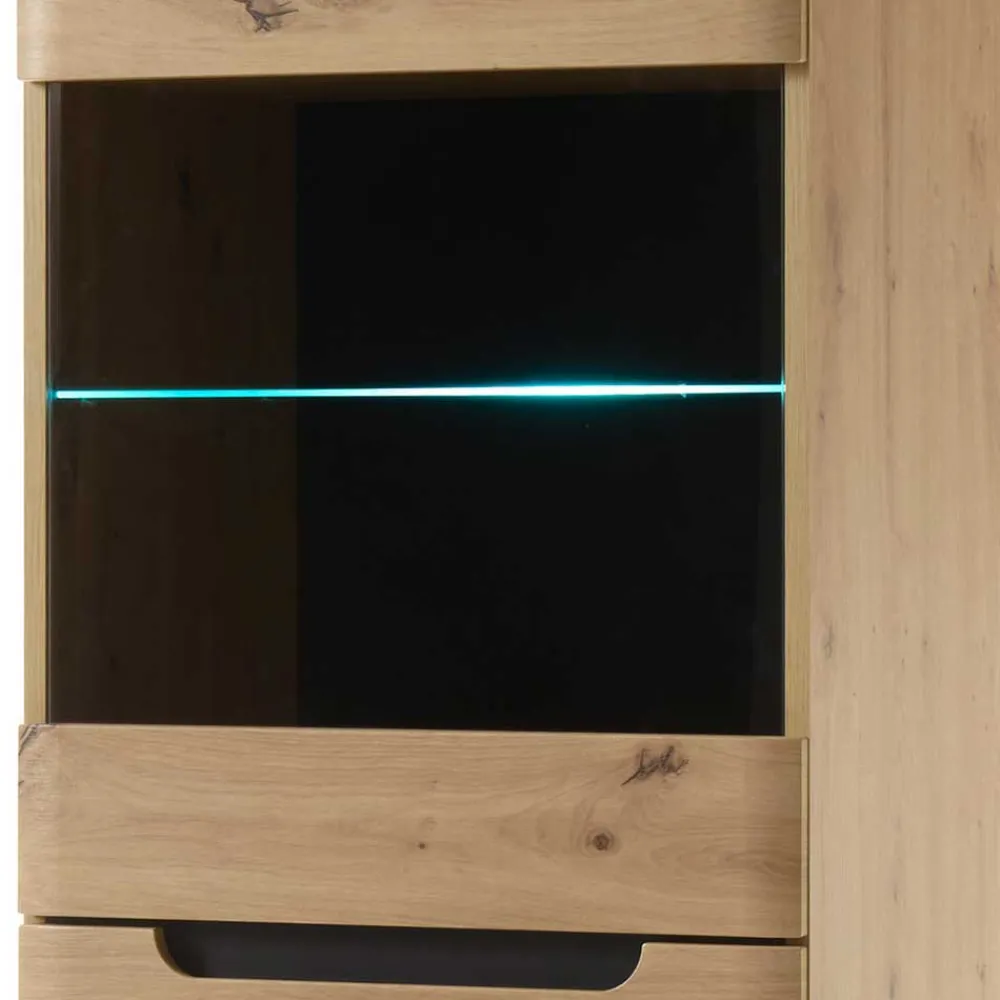 Wohnen Designer Wohnwand Scandi Chic - Olcian (vierteilig)