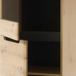 Wohnen Designer Wohnwand Scandi Chic - Olcian (vierteilig)