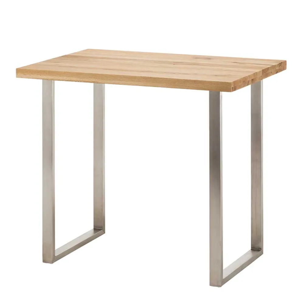 Wohnen Massivholzmöbel|Loft Möbel*Designer 120x80 Bartisch aus Wildeiche - Alamo