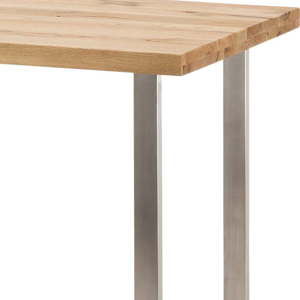 Wohnen Massivholzmöbel|Loft Möbel*Designer 120x80 Bartisch aus Wildeiche - Alamo