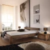 Wohnen Designerbett Locester in Braun