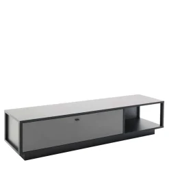 Wohnen Wohnzimmerschränke|Wohnwände*Designer-Wohnwand Möbel in Grau - Ridona (dreiteilig)