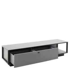 Wohnen Wohnzimmerschränke|Wohnwände*Designer-Wohnwand Möbel in Grau - Ridona (dreiteilig)